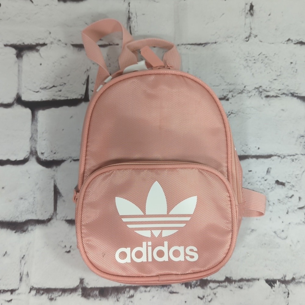 Adidas Pink Mini Small Backpack 10" Bag‎